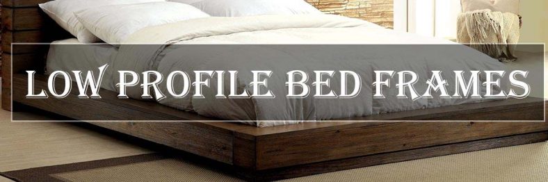 low profile bed frame