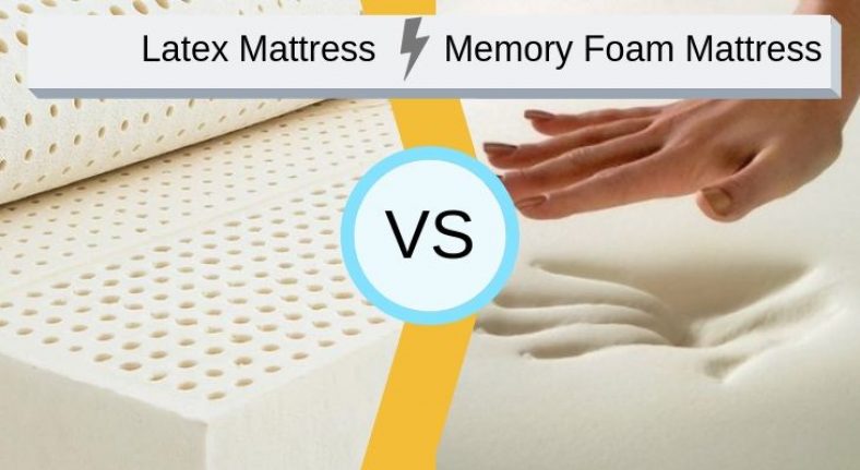 latex vs memory foam mattress